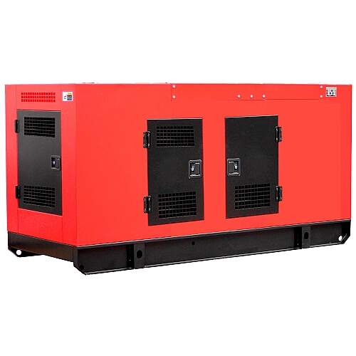 Gerador de Energia a Diesel 500 Kva Trifásico Silenciado Partida Elétrica com QTA