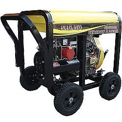 Gerador de Energia a Diesel 6 kVA Monofásico 110/220 V partida elétrica - ND7000E