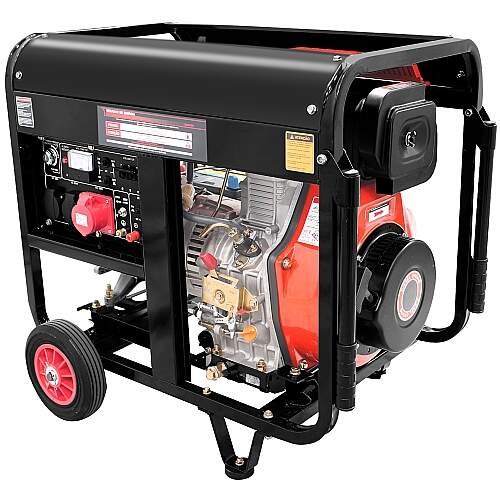 Gerador de Energia a Diesel 9kva Trifásico 220v/380v Partida Elétrica