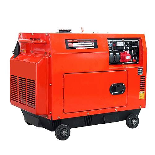 Gerador de Energia a Diesel 9kva Trifásico 220v/380v Partida Elétrica Silenciado