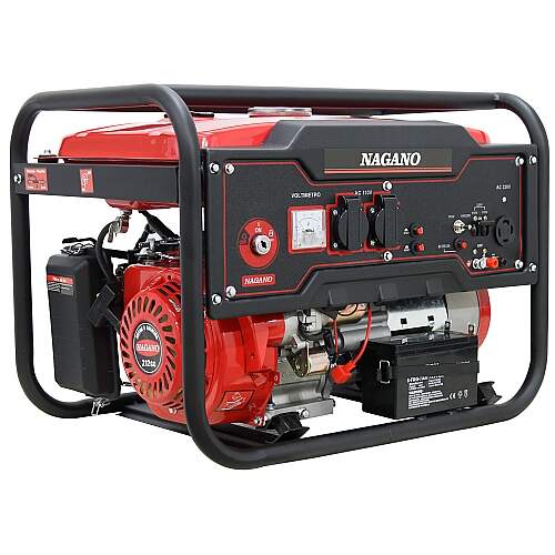 Gerador de Energia a Gasolina 3,6KVA Monofásico Partida Elétrica 110-220v