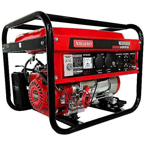 Gerador de Energia 3.8kva Gasolina Partida Elétrica 110v/220v 7hp Monofásico