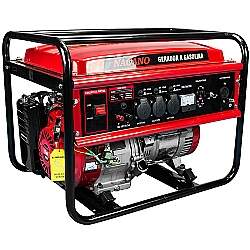 Gerador de Energia a Gasolina 4.4 KVA Monofásico Partida Manual – NG4100M