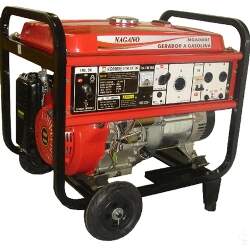 Gerador de Energia a Gasolina, 4 tempos, Trifásico 110/220v, 6 kva, Partida elétrica - NG6000E3
