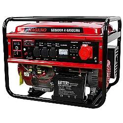 Gerador de Energia a Gasolina 6 KVA trifásico 110/220v Partida Elétrica – NG6100E3