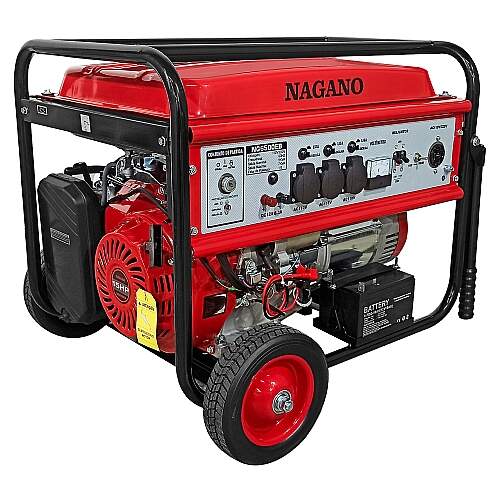 Gerador de Energia 7kva Gasolina Partida Elétrica 110v/220v 15hp Monofásico