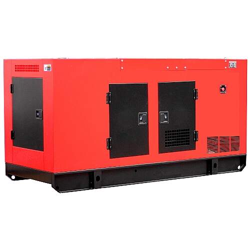 Gerador de energia Diesel 300 Kva Trifásico Silenciado Partida Elétrica com QTA