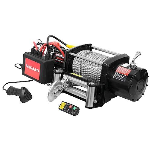 Guincho Elétrico 20000LB 9071 KG 12v para Quadriciclo Jipe Troller
