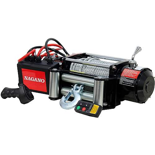 Guincho Elétrico 16000LB 7257 KG 12v para Quadriciclo Jipe Troller