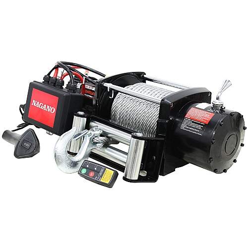Guincho Elétrico 22000LB 9979 KG 12v para Quadriciclo Jipe Troller