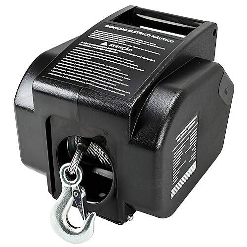 Guincho Elétrico Náutico 12V 3500LBS 1587 Kg