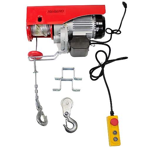 Guincho Talha Elétrica 1300w de 500 a 1000 Kg Elevação 12m - 110v- TE1000