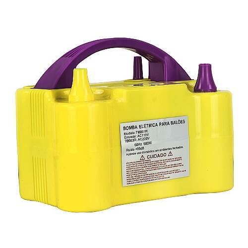 Inflador Compressor Bomba Balões Bexigas Automático – 600w – TIB603
