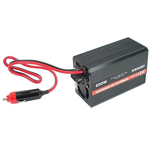 Inversor Transformador Conversor de energia 200W 12V