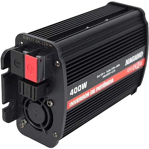 Inversor Transformador Conversor de energia 400W 12V - 110v