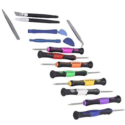 Kit Chaves de Precisão com 16 Peças Aço Carbono - NKCP16