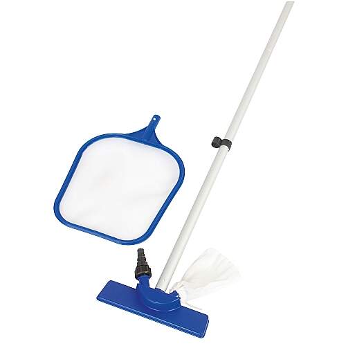 Kit de Manutenção com Aspirador de Piscina + Rede 2.03m