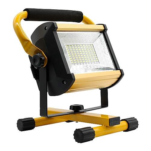 Lanterna Holofote Led Recarregável 100 Watts Longo Alcance