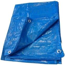 Lona de Polietileno 100 Micras Azul 6X4M - TL6X4