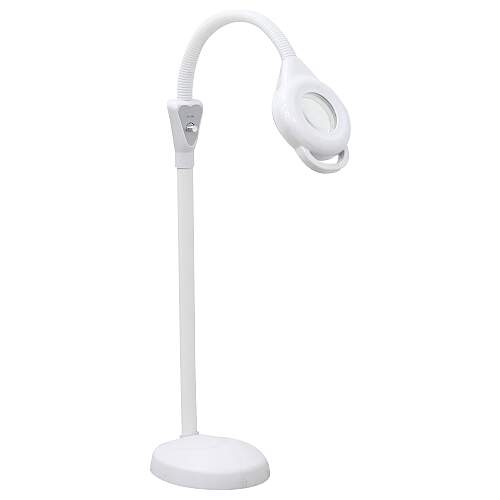 Lupa Luminária Articulada Branca