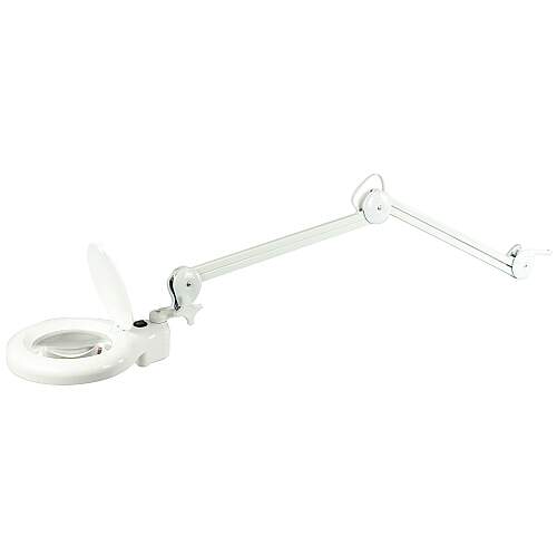 Lupa De Mesa Aumento 5x Luminária para Bancada - 110v
