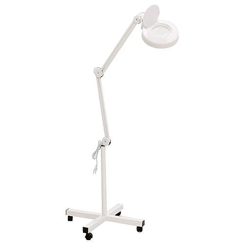 Lupa Luminária Led Tripé Branca Aumento 5x