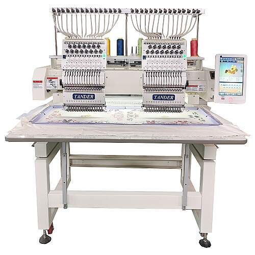 Máquina de Bordar 2 Cabeças 15 Agulhas - 220v
