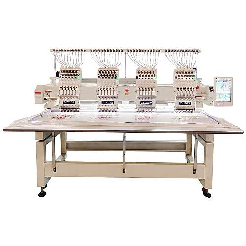 Máquina de Bordar 4 Cabeças 12 Agulhas - 220v