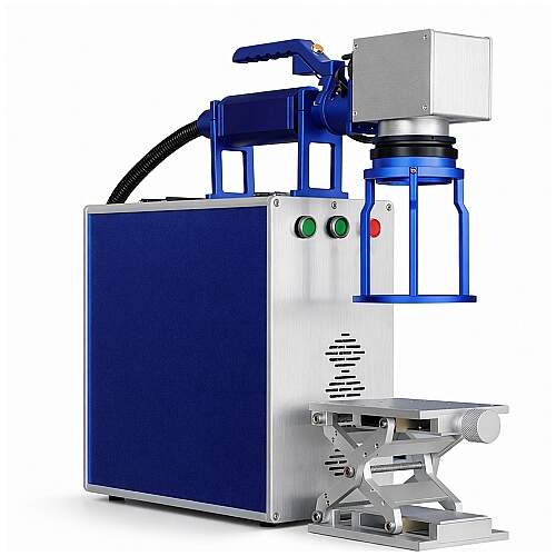 Máquina de Gravação a Laser Portátil Fiber 30W Galvanométrica BSL Polímeros/Metais/Plásticos