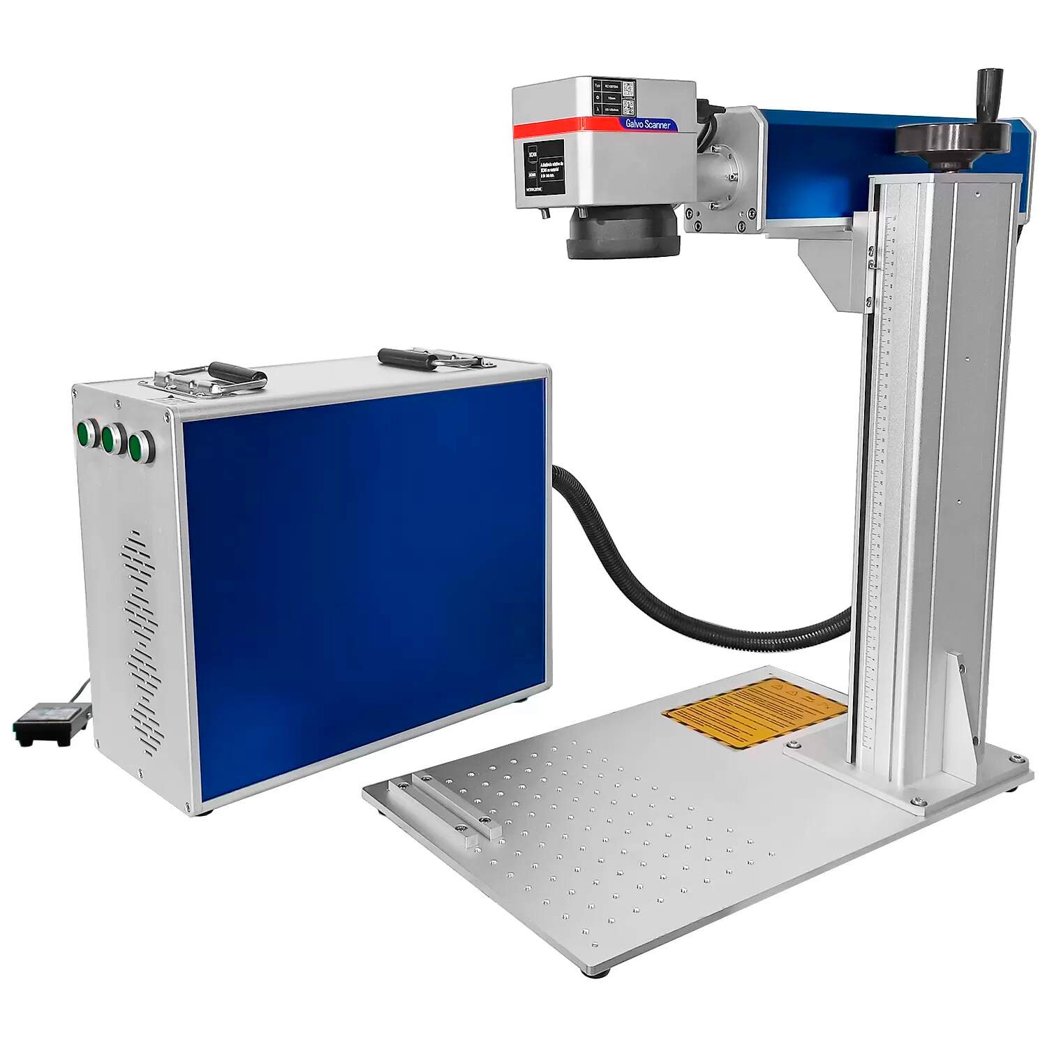 Máquina de Gravação Laser Metais Fiber Portátil 20w com Entrada Eix…