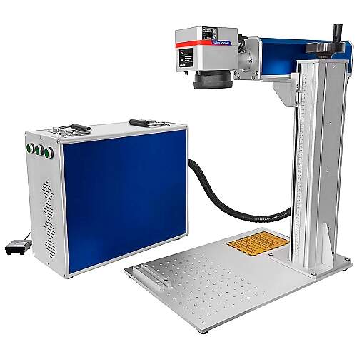 Máquina de Gravação Laser Metais Fiber Portátil 50w