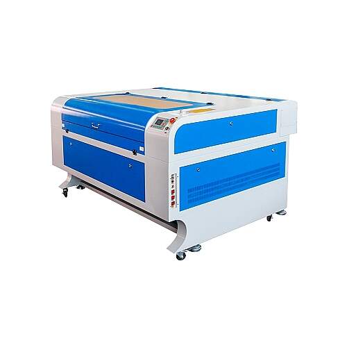 Maquina Router Laser CNC Corte e Gravação 130x90cm 100w com Chiller e Eixo Rotativo