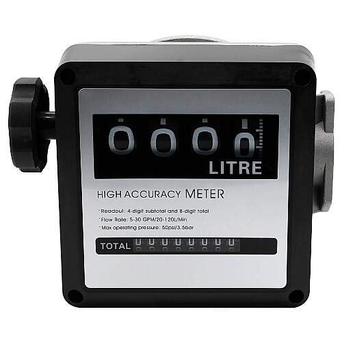 Medidor Mecânico para Óleo Diesel 4 Dígitos