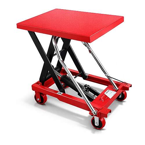 Mesa Pantográfica 500 Kg Elevatória Hidráulica Móvel