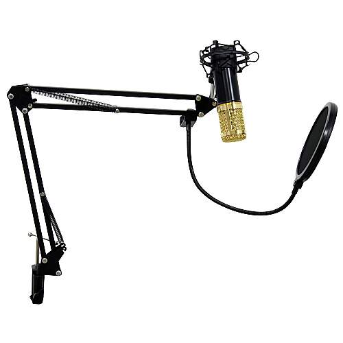 Microfone Condensador Filter Aranha com Braço Articulado - NKM