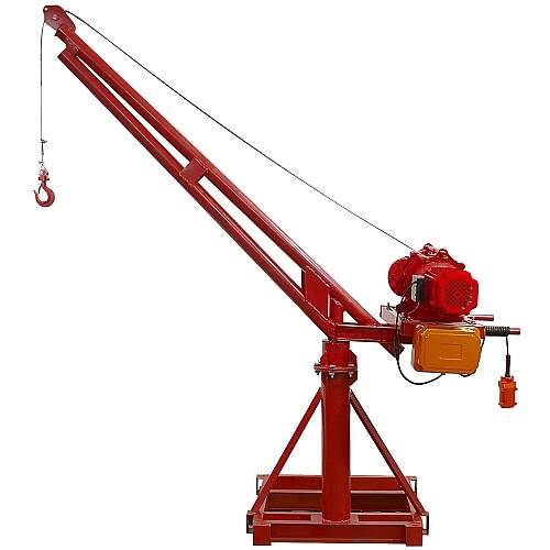 Mini Grua Guindaste 200kg 30m para Obras Trifásico