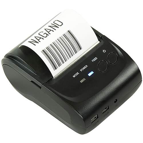 Mini Impressora Térmica USB Bluetooth 58mm PC Android IOS portátil POS - TMIT90R