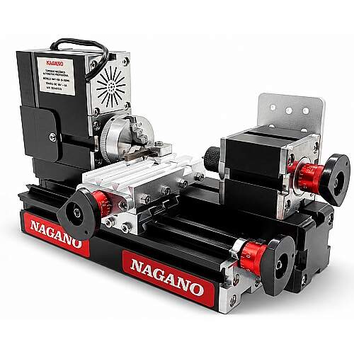 Mini Torno Mecânico Alta Potência 60w 12000 RPM 12 VDC