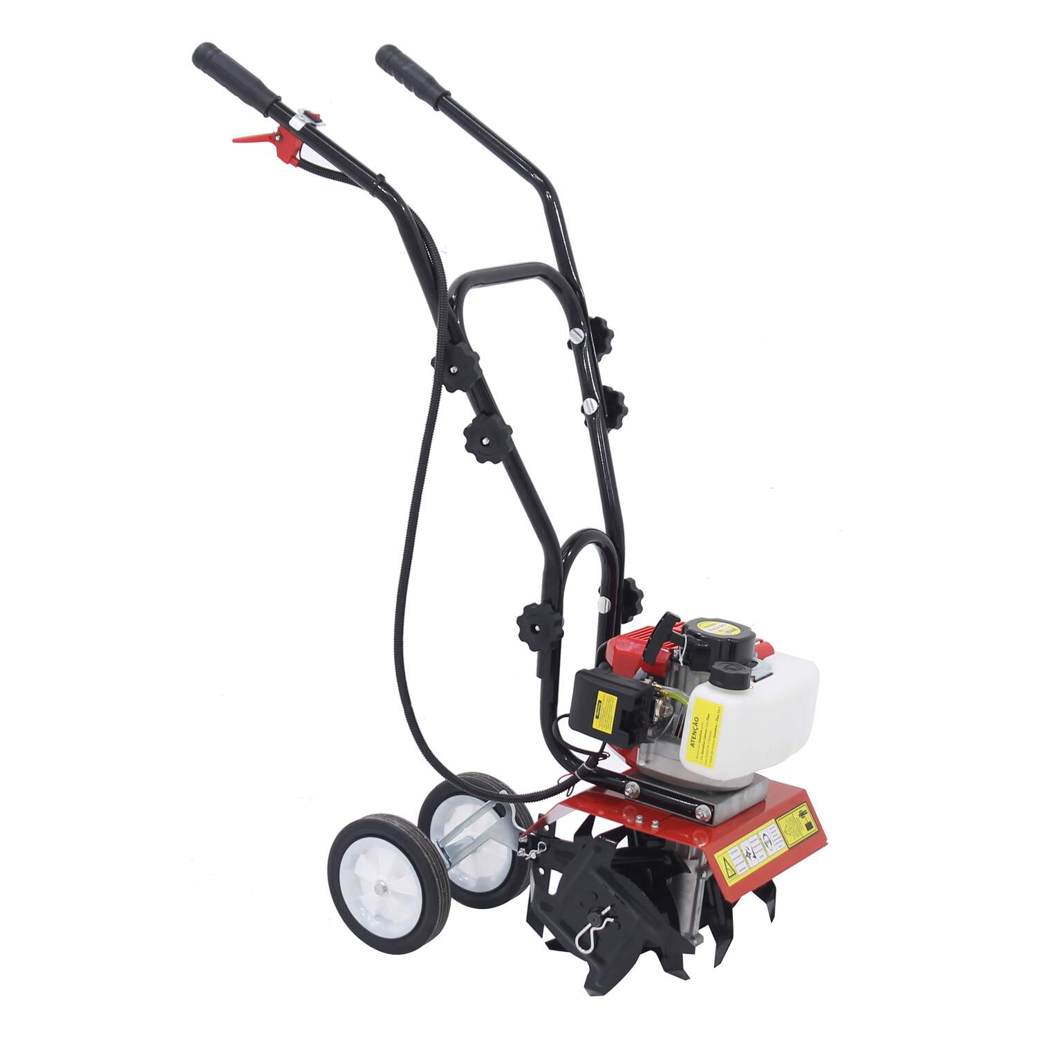 ID62.62 自由長110mm Motocultivador Enxada Rotativa a Gasolina Partida Manual 52cc 1,2 h…