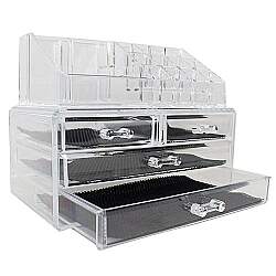 Organizador para Maquiagem acrílico 4 Gavetas - THOM40
