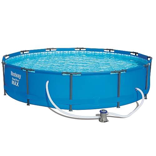 Piscina Estruturada 6.473l Steel Pro 3.66m x 76cm + Filtro 1249 L/H