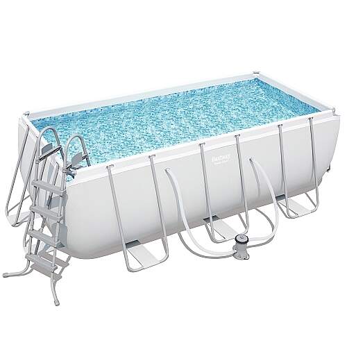 Piscina Estruturada 8.124l 4.12m x 2.01m x 1.22m Filtro 2006 l/h + Escada