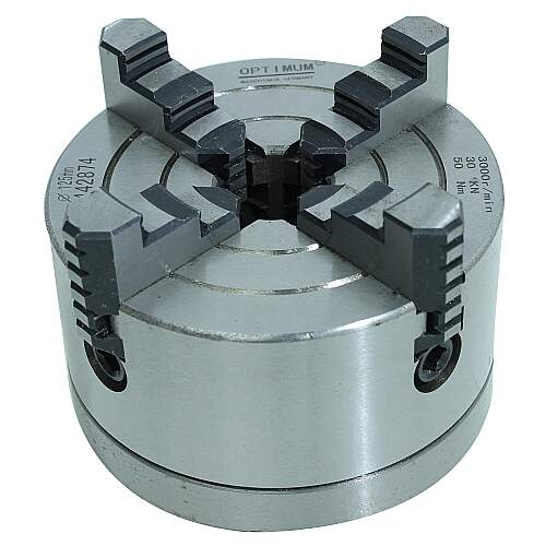 Placa de 4 Castanhas 125mm para Torno de Bancada Engrenado 500 mm 750w 220v 60hz Monofásico - TTBE250