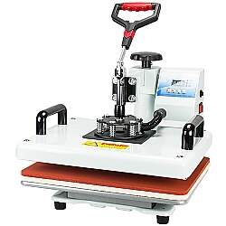 Prensa Térmica 8 em 1 para Sublimação em Camiseta, Caneca, Boné, Prato, Chinelo, Almofada, Azulejo