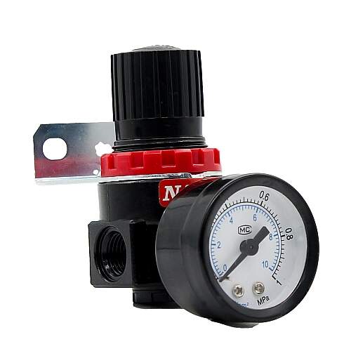 Regulador de Pressão para Compressor com Manômetro 10 Bar