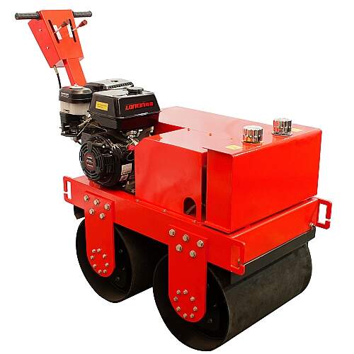 Rolo Compactador Liso Vibratório de Asfalto 500kg 13hp a Gasolina