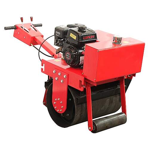 Rolo Compactador Liso Vibratório de Asfalto 250kg 5.5hp a Gasolina