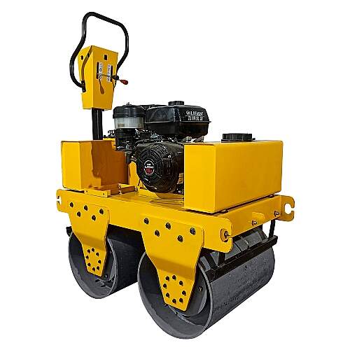 Rolo Compactador Liso Vibratório de Asfalto 550kg 13hp a Gasolina