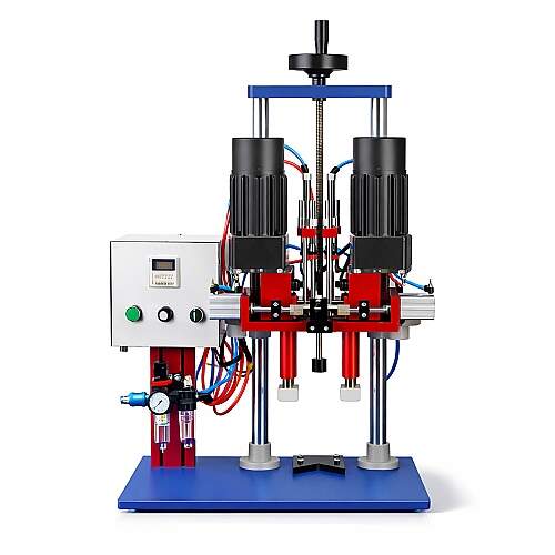 Rosqueadora de Tampas Semiautomática 120w 0-45 Garrafas/Minuto 220v