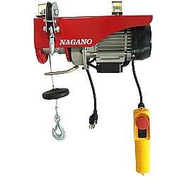 Talha Guincho Elétrica 1050 Watts, 110V, Capacidade 300 a 600 kg, Elevação de 6/12 m - TE361